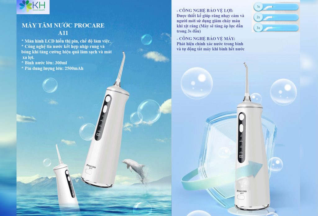 Máy tăm nước Procare A11